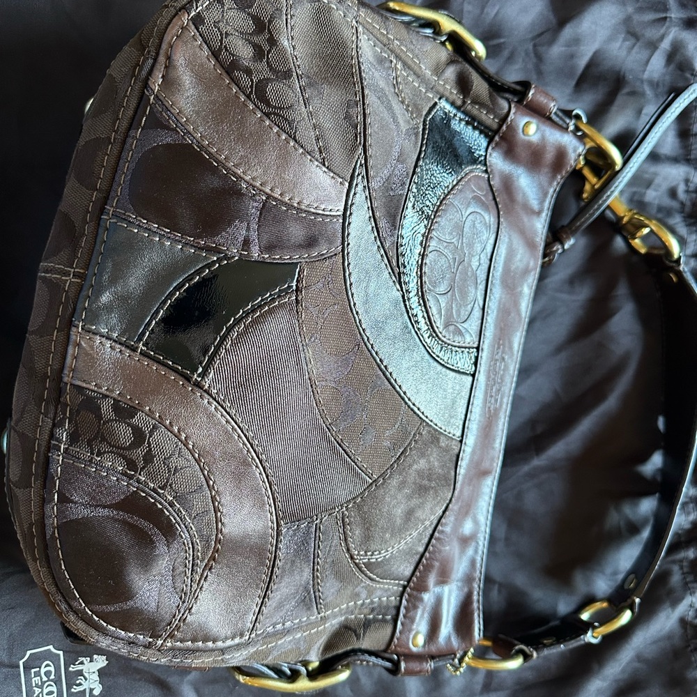 Coach Zoe patchwork limited edition HOBO bag (vintage early 2000s) - Picture 10 of 12